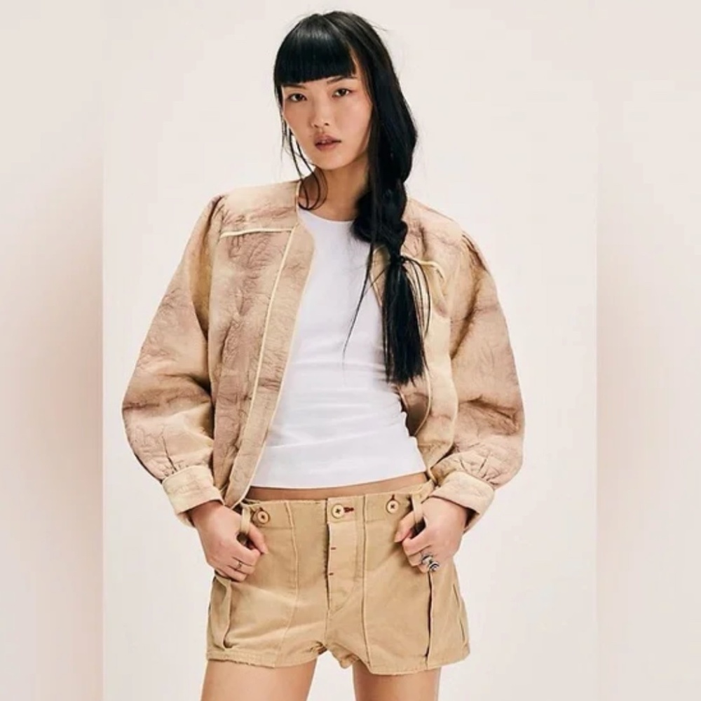 NWT Free People x Llani Tie Dye Bomber Jacket